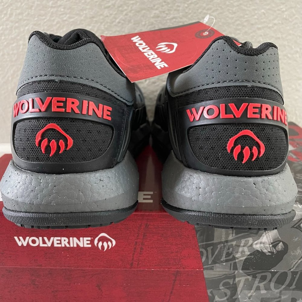 Men's Wolverine Rev Vent Ultraspring Durashocks Carbonmax Shoes W211016 New - Picture 3 of 12